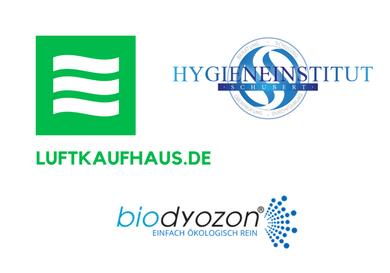 Partnerschaft zwischen Hygiene Institut Schubert, LUFTKAUFHAUS.DE und Biodyozon