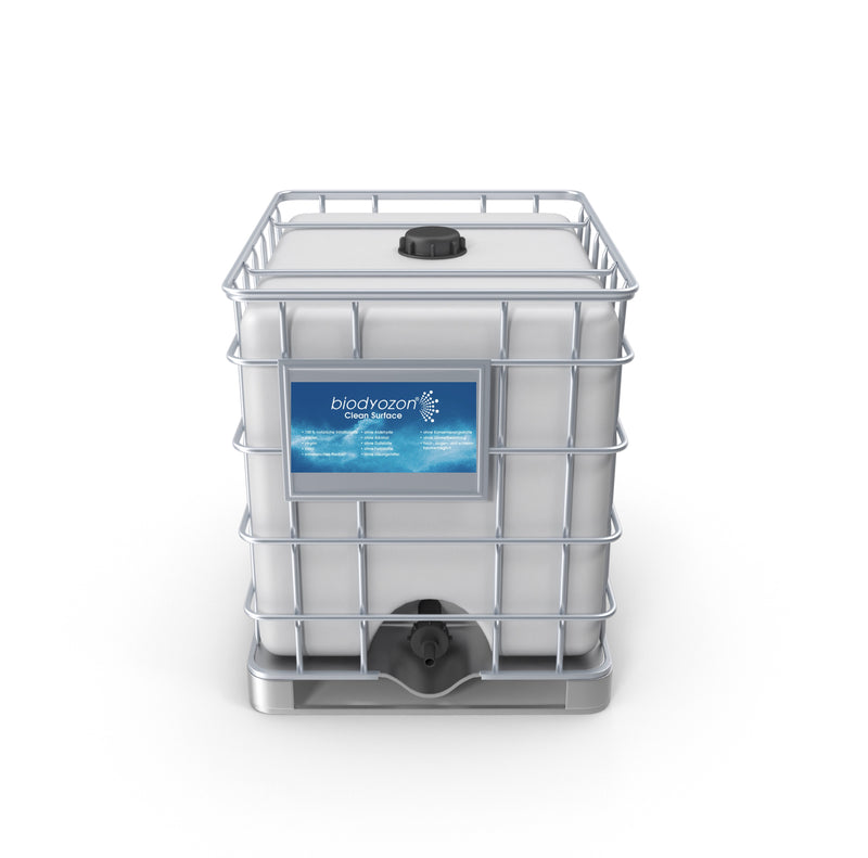 1.000 Liter biodyozon clean Surface (IBC) Desinfektion Fläche Leitungen Kühlkreislauf