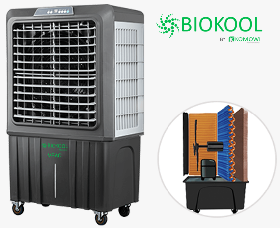 BIOKOOL "Model VEAC" mit UV-C und Ionisierung